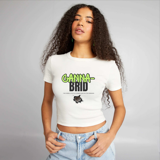 Ladies Logo Crop Tee